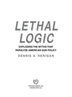 cover image of Lethal Logic